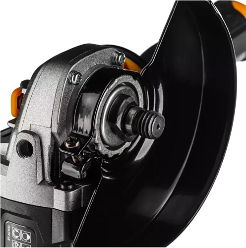 Шлифмашина угловая аккумуляторная 125 мм, 20В, 2*4Ач, 900Вт, бесщеточный двигатель RUNTEC Шлифмашина угловая аккумуляторная 125 мм, 20В, 2*4Ач, 900Вт, бесщеточный двигатель RUNTEC