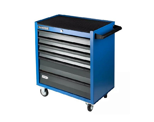 Тележка инструментальная 6 полок, синяя RUNTEC ECO Тележка инструментальная 6 полок, синяя RUNTEC ECO