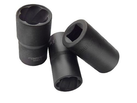 Головка-экстрактор для поврежденных болтов и гаек 21 мм 1/2" Forsage F-90621 Головка-экстрактор для поврежденных болтов и гаек 21 мм 1/2" Forsage F-90621