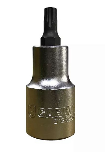 Головка торцевая со вставкой Torx 1/2" T50, 55 мм GARWIN Головка торцевая со вставкой Torx 1/2" T50, 55 мм GARWIN