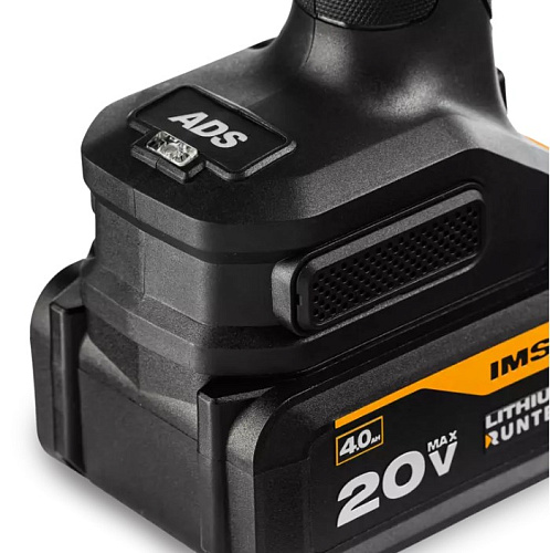 Шлифмашина угловая аккумуляторная 125 мм, 20В, 2*4Ач, 900Вт, бесщеточный двигатель RUNTEC Шлифмашина угловая аккумуляторная 125 мм, 20В, 2*4Ач, 900Вт, бесщеточный двигатель RUNTEC