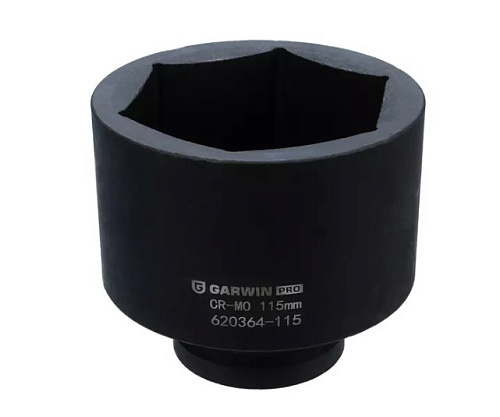 Головка торцевая ударная 1 1/2" 115 мм, 6 гр. GARWIN PRO Головка торцевая ударная 1 1/2" 115 мм, 6 гр. GARWIN PRO