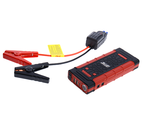 Пусковое устройство аккумуляторное 5-19V, 500А, 12000мА/ч (power bank) GTE Пусковое устройство аккумуляторное 5-19V, 500А, 12000мА/ч (power bank) GTE