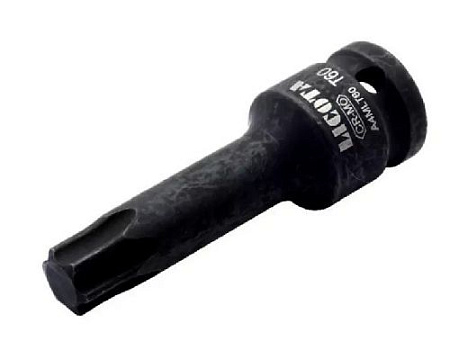 Головка торцевая ударная Torx 1/2" T60, L=78 мм Licota Головка торцевая ударная Torx 1/2" T60, L=78 мм Licota