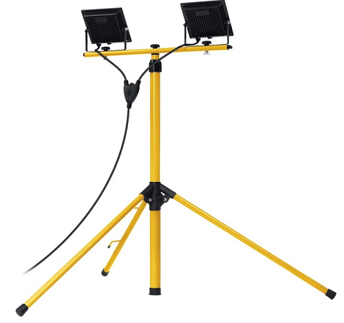 Прожекторы светодиодные на штативе 2 х 30 Вт, 6500 К, IP 65, 1.6 м STAYER LED-MAX Прожекторы светодиодные на штативе 2 х 30 Вт, 6500 К, IP 65, 1.6 м STAYER LED-MAX