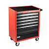 Тележка инструментальная 7 полок, красная RUNTEC ECO Тележка инструментальная 7 полок, красная RUNTEC ECO