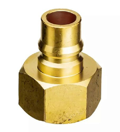 Пневморазъём "папа" - внутренняя резьба 1/2" высокой пропускной способности, латунь GARWIN Пневморазъём "папа" - внутренняя резьба 1/2" высокой пропускной способности, латунь GARWIN