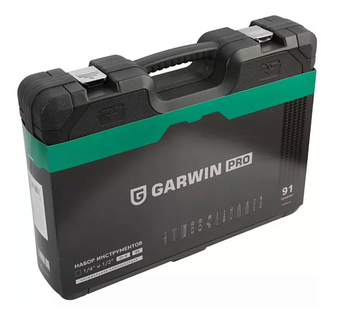 Набор инструмента 91 предм. (1/4", 1/2") GARWIN PRO Набор инструмента 91 предм. (1/4", 1/2") GARWIN PRO