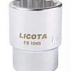 Головка торцевая 1", 1 7/16", 65 мм, 12 гр., CrV Licota Головка торцевая 1", 1 7/16", 65 мм, 12 гр., CrV Licota