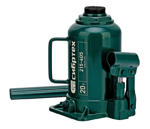 Домкрат бутылочный 20 т 215-405 мм Сибртех Домкрат бутылочный 20 т 215-405 мм Сибртех