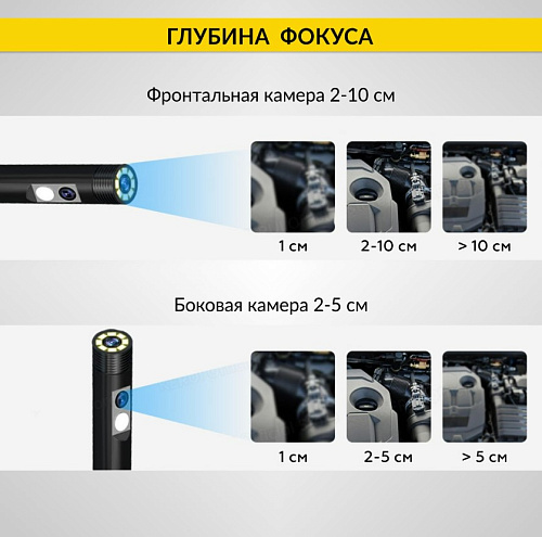 Видеоэндоскоп 4.3" (1920х1080), 2Мп, 2 камеры, 3м, 5,5 мм промышленный защищенный ICARTOOL Видеоэндоскоп 4.3" (1920х1080), 2Мп, 2 камеры, 3м, 5,5 мм промышленный защищенный ICARTOOL
