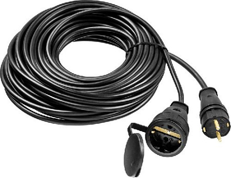 Удлинитель-шнур КГ 20 м, 1 гнездо, 3*1,5 кв.мм, 3700 Вт, IP44 STAYER PROFESSIONAL RC 315 Удлинитель-шнур КГ 20 м, 1 гнездо, 3*1,5 кв.мм, 3700 Вт, IP44 STAYER PROFESSIONAL RC 315