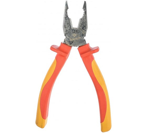 Плоскогубцы комбинированные диэлектрические 180 мм (до 1000 В) ЗУБР ПРОФИЭЛЕКТРИК Плоскогубцы комбинированные диэлектрические 180 мм (до 1000 В) ЗУБР ПРОФИЭЛЕКТРИК