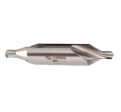 Сверло центровочное 1 мм, DIN 333, HSS, форма A, 120°, тип N GARWIN Сверло центровочное 1 мм, DIN 333, HSS, форма A, 120°, тип N GARWIN