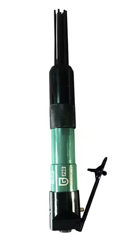 Молоток пневматический игольчатый (скалер), 295 мм, 5,0 Дж, 12 игл по 3 мм GARWIN Молоток пневматический игольчатый (скалер), 295 мм, 5,0 Дж, 12 игл по 3 мм GARWIN