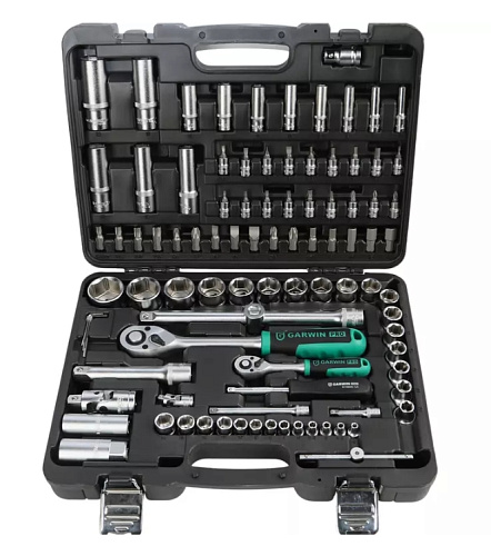 Набор инструмента 94 предм. (1/4", 1/2") GARWIN PRO Новинка! Набор инструмента 94 предм. (1/4", 1/2") GARWIN PRO Новинка!