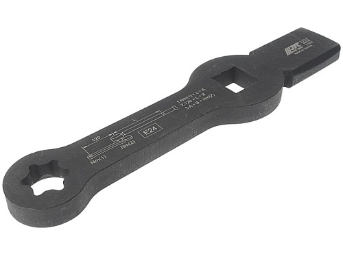 Ключ ударный E24 для тормозных суппортов грузовых автомобилей JTC Ключ ударный E24 для тормозных суппортов грузовых автомобилей JTC