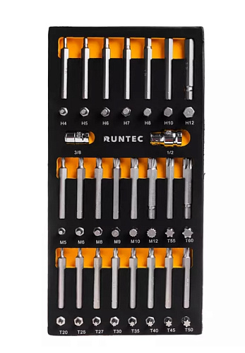 Тележка инструментальная 12 полок, 313 предм, деревянная столешница RUNTEC Performance Тележка инструментальная 12 полок, 313 предм, деревянная столешница RUNTEC Performance
