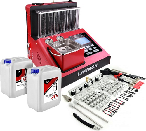 Стенд для тестирования и ультразвуковой очистки форсунок FSI, GDI, MPI LAUNCH CNC-605A GDI Стенд для тестирования и ультразвуковой очистки форсунок FSI, GDI, MPI LAUNCH CNC-605A GDI