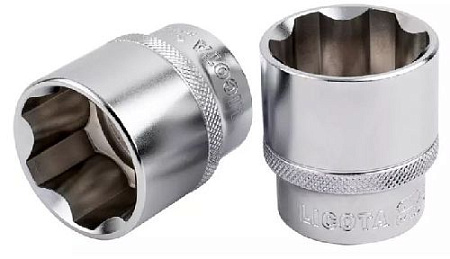 Головка торцевая 1/2" 18 мм, Super Lock CrV Licota Головка торцевая 1/2" 18 мм, Super Lock CrV Licota