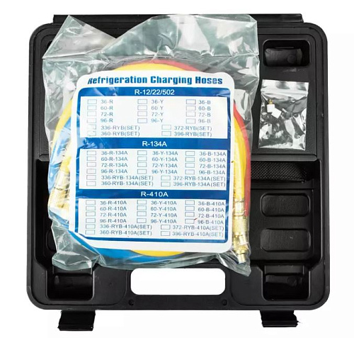 Набор для заправки, вакуумирования и проверки систем кондиционирования r134a SpecX Набор для заправки, вакуумирования и проверки систем кондиционирования r134a SpecX