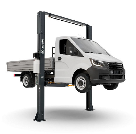 Подъемник 2-стоечный 5,0 т с верхней синхронизацией 4447 мм 380 В SIVIK ПГА-5000/1 Подъемник 2-стоечный 5,0 т с верхней синхронизацией 4447 мм 380 В SIVIK ПГА-5000/1