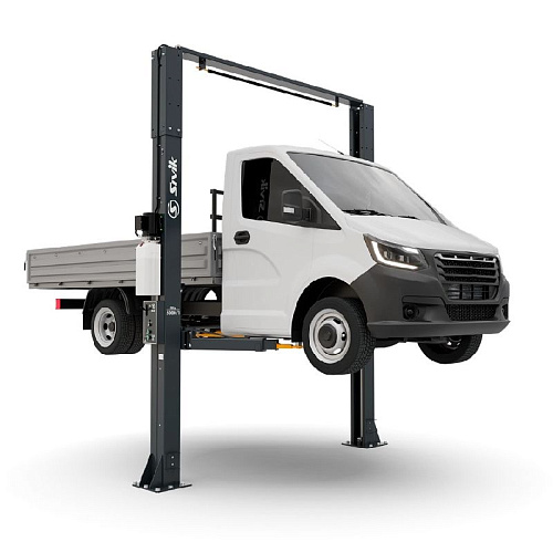 Подъемник 2-стоечный 5,0 т с верхней синхронизацией 4447 мм 380 В SIVIK ПГА-5000/1 Подъемник 2-стоечный 5,0 т с верхней синхронизацией 4447 мм 380 В SIVIK ПГА-5000/1