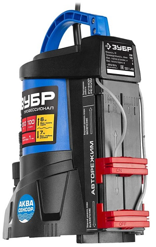 Насос дренажный для чистой воды 250 Вт ЗУБР АкваСенсор Насос дренажный для чистой воды 250 Вт ЗУБР АкваСенсор