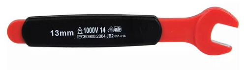 Ключ рожковый односторонний 10 мм VDE 1000 В Licota Ключ рожковый односторонний 10 мм VDE 1000 В Licota
