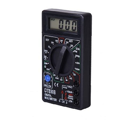Мультиметр цифровой 0,2-1000В, 200-750В, 10А, 0-2 МОм Ресанта DT 830B Мультиметр цифровой 0,2-1000В, 200-750В, 10А, 0-2 МОм Ресанта DT 830B