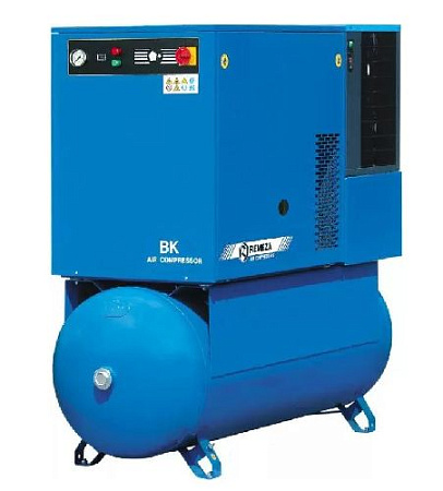 Компрессор винтовой 700 л/мин, 5,5 кВт, 10 бар, 380 В, ресивер 500 л Remeza Компрессор винтовой 700 л/мин, 5,5 кВт, 10 бар, 380 В, ресивер 500 л Remeza