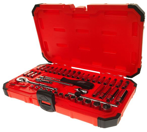 Набор головок торцевых 4-14 мм (1/4") 6 гр., 47 предм. JTC Набор головок торцевых 4-14 мм (1/4") 6 гр., 47 предм. JTC