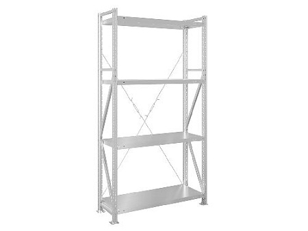 Стеллаж металлический MS U 2000x1200x400/4 Стеллаж металлический MS U 2000x1200x400/4