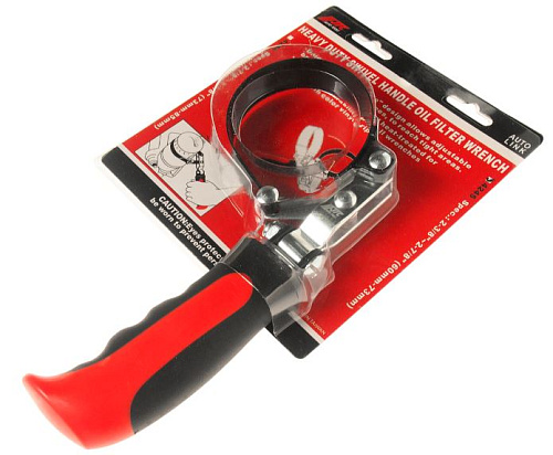 Съемник масляных фильтров стальная лента 60-73 мм поворотный усиленный JTC Съемник масляных фильтров стальная лента 60-73 мм поворотный усиленный JTC