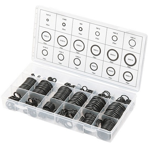 Набор колец уплотнительных 279 шт, 3 - 22 мм Сибртех Набор колец уплотнительных 279 шт, 3 - 22 мм Сибртех