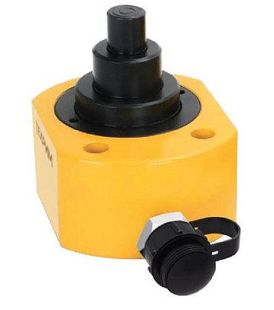 Домкрат гидравлический низкий 50 т, ход 66 мм, телескопический ТЕХРИМ Домкрат гидравлический низкий 50 т, ход 66 мм, телескопический ТЕХРИМ