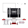 Стенд для калибровки камер автомобиля Autel MaxiSys ADAS, Basic Kit, ACC, 2 мишени в комплекте Стенд для калибровки камер автомобиля Autel MaxiSys ADAS, Basic Kit, ACC, 2 мишени в комплекте
