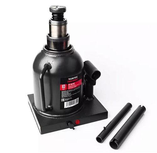 Домкрат бутылочный 10 т 170-430 мм, двухштоковый, профессиональный RUNTEC TECHNIC Домкрат бутылочный 10 т 170-430 мм, двухштоковый, профессиональный RUNTEC TECHNIC