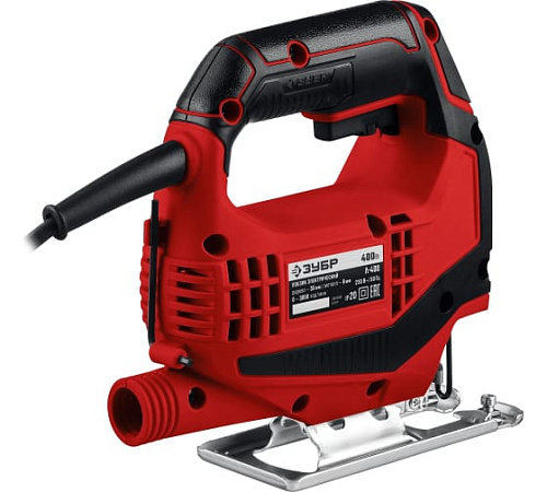 Лобзик 400 Вт, глуб. 55 мм, 0-3000 ход/мин ЗУБР Л-400 Лобзик 400 Вт, глуб. 55 мм, 0-3000 ход/мин ЗУБР Л-400