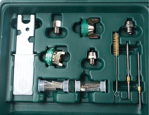 Краскопульт с аксессуарами 16 пр. Jonnesway JA-HVLP-1080GK Краскопульт с аксессуарами 16 пр. Jonnesway JA-HVLP-1080GK