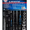 Набор инструмента 60 предм (1/2", 1/4") Super Lock в ложементе Licota Набор инструмента 60 предм (1/2", 1/4") Super Lock в ложементе Licota