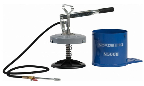 Нагнетатель смазки ручной 8 кг NORDBERG N5008 Нагнетатель смазки ручной 8 кг NORDBERG N5008