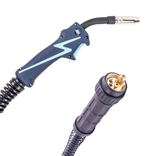 Горелка полуавтоматическая MIG-15 4м 180 А возд/охл Горелка полуавтоматическая MIG-15 4м 180 А возд/охл