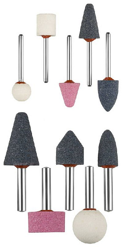 Шарошки абразивные для дрели 3,2 мм, 6 мм 10 шт. ЗУБР МАСТЕР Шарошки абразивные для дрели 3,2 мм, 6 мм 10 шт. ЗУБР МАСТЕР