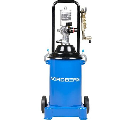 Нагнетатель смазки пневматический с емкостью 12 л NORDBERG NO5012 Нагнетатель смазки пневматический с емкостью 12 л NORDBERG NO5012