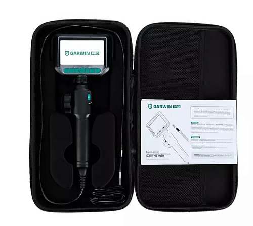 Видеоэндоскоп 4,3" (1920×1080)IPS дисплей, зонд гибкий 1 м, управляемая камера 6 мм (360°) GARWIN Видеоэндоскоп 4,3" (1920×1080)IPS дисплей, зонд гибкий 1 м, управляемая камера 6 мм (360°) GARWIN