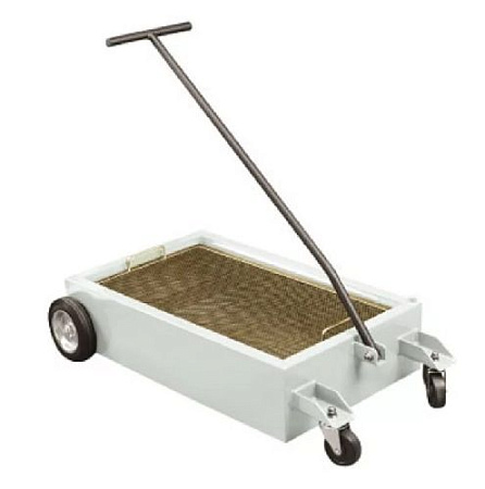 Ванна напольная передвижная для слива отработанного масла 68 л LUBEWORKS Ванна напольная передвижная для слива отработанного масла 68 л LUBEWORKS