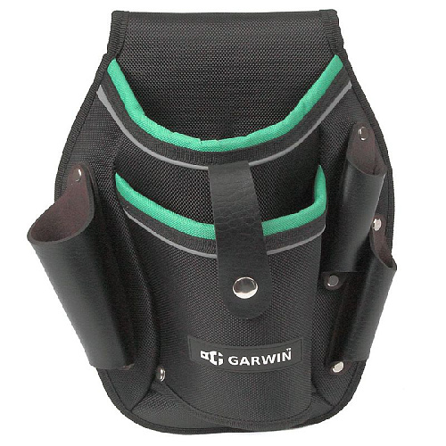 Сумка поясная для шуруповерта 2 кармана GARWIN Сумка поясная для шуруповерта 2 кармана GARWIN