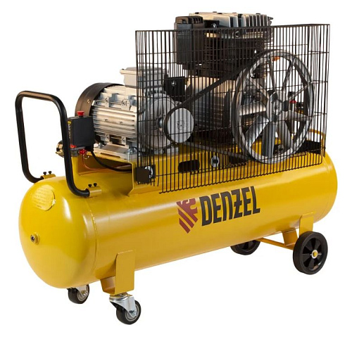Компрессор масляный ременной 100 л, 4,0 кВт, 690 л/мин, 10 бар, 380 В Denzel BCI4000-T/100 Компрессор масляный ременной 100 л, 4,0 кВт, 690 л/мин, 10 бар, 380 В Denzel BCI4000-T/100