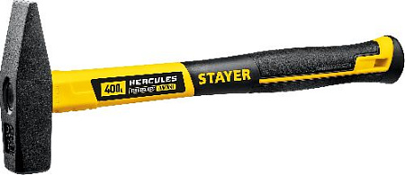 Молоток 400 гр с фиберглассовой рукояткой STAYER Fiberglass Молоток 400 гр с фиберглассовой рукояткой STAYER Fiberglass